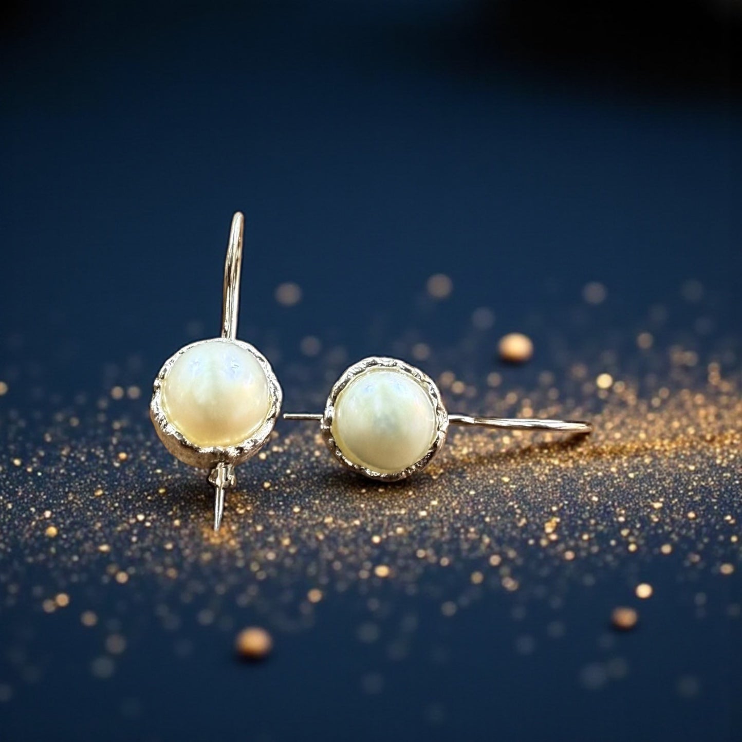 Pearl Hook Earring