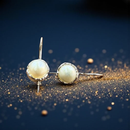 Pearl Hook Earring