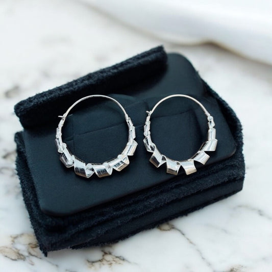 Spiral Hoop Earring