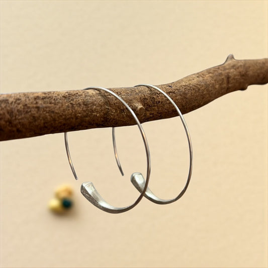 Square Tipped Hoop