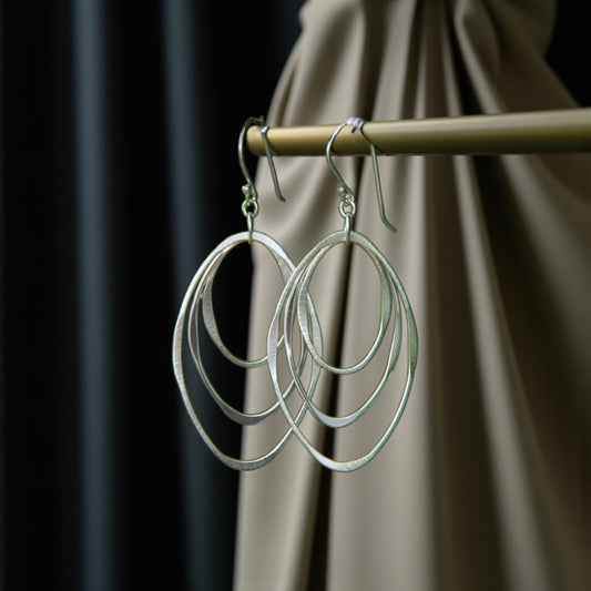 Three Hoop Earring