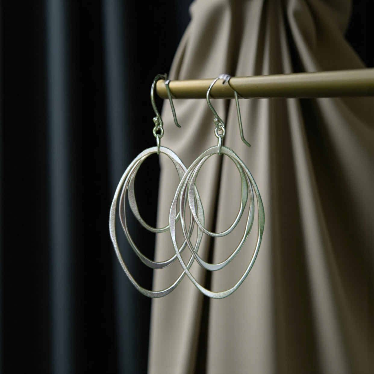 Three Hoop Earring